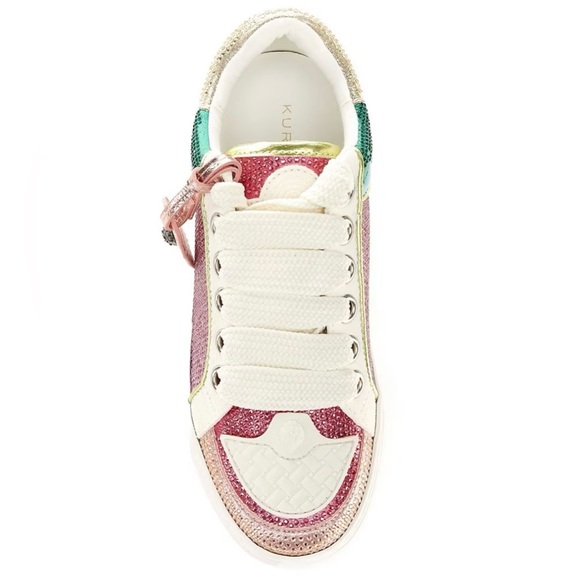 NWT: Kurt Geiger Women’s Southbank Tag Sneakers - Picture 5 of 7